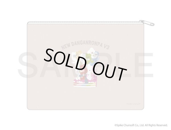 画像2: 【販売期間終了】ニューダンガンロンパV3 ふわぽにシリーズ（SC） ふわぽにポーチ (2)