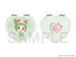 画像1: 【販売期間終了】プリティーオールフレンズ ふわぽにシリーズ ハート型ミラー （森園わかな） (1)