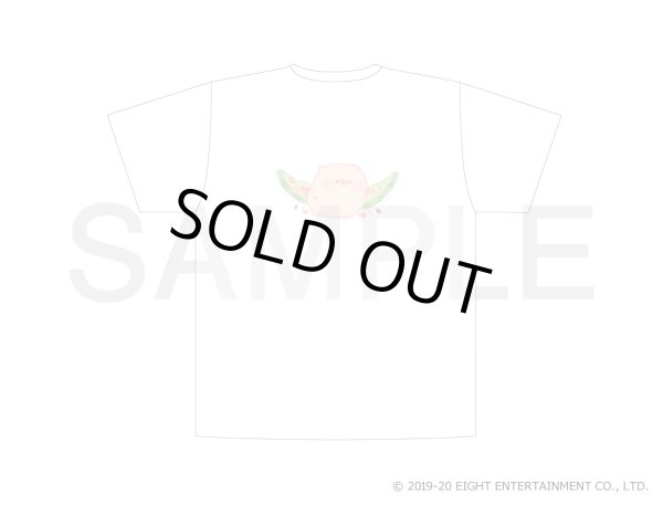 画像2: ぽてぽてこぶたちゃん Tシャツ（すいかもぐもぐ）※Mサイズのみ (2)