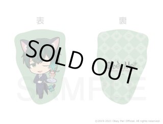 ObeyMe!×mixx garden 黒猫執事喫茶 ミニキャラクッション(ベルゼブブ)