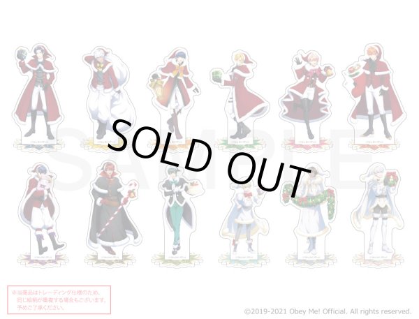 画像1: Obey Me!×mixx garden デビルズナイトクリスマス トレーディングアクリルスタンド (1)