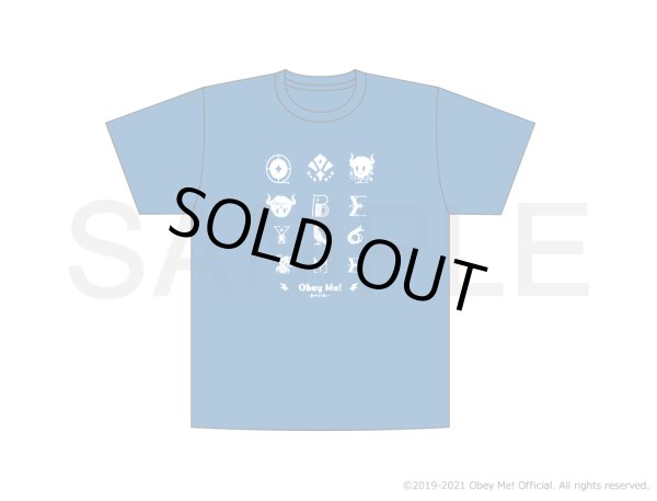 画像1: Obey Me! Official Tシャツ Lサイズ(ルシファー) (1)