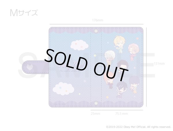 画像4: 【販売期間終了】Obey Me! HAPPY 1st Devil Day! ミニキャラスマホケース (4)