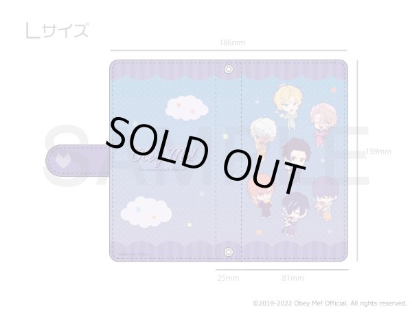 画像2: 【販売期間終了】Obey Me! HAPPY 1st Devil Day! ミニキャラスマホケース (2)