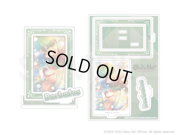 画像1: Obey Me!×mixx garden カードぷちコレクション フレームアクリルスタンド(バルバトス) (1)