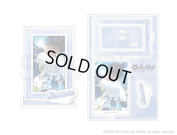 画像1: Obey Me!×mixx garden カードぷちコレクション フレームアクリルスタンド(シメオン) (1)