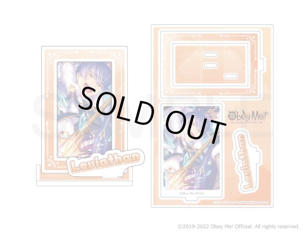 画像1: Obey Me!×mixx garden カードぷちコレクション フレームアクリルスタンド(レヴィアタン) (1)