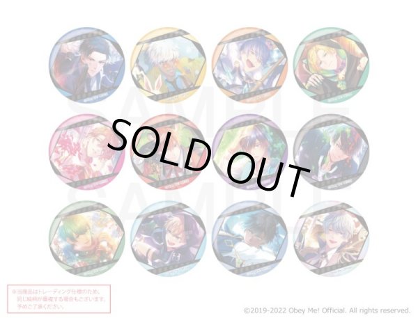 画像1: Obey Me!×mixx garden カードぷちコレクション トレーディングメタリック缶バッジ (1)