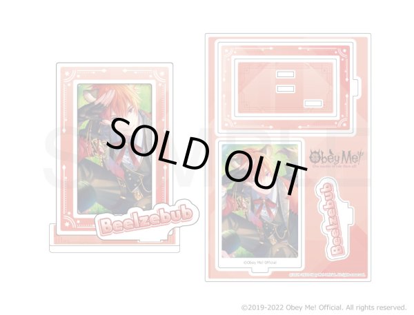画像1: Obey Me!×mixx garden カードぷちコレクション フレームアクリルスタンド(ベルゼブブ) (1)