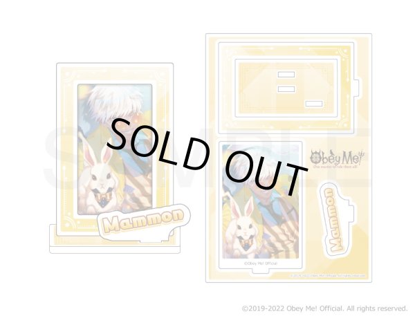 画像1: Obey Me!×mixx garden カードぷちコレクション フレームアクリルスタンド(マモン) (1)