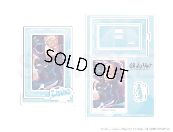 画像1: Obey Me!×mixx garden カードぷちコレクション フレームアクリルスタンド(ルーク) (1)