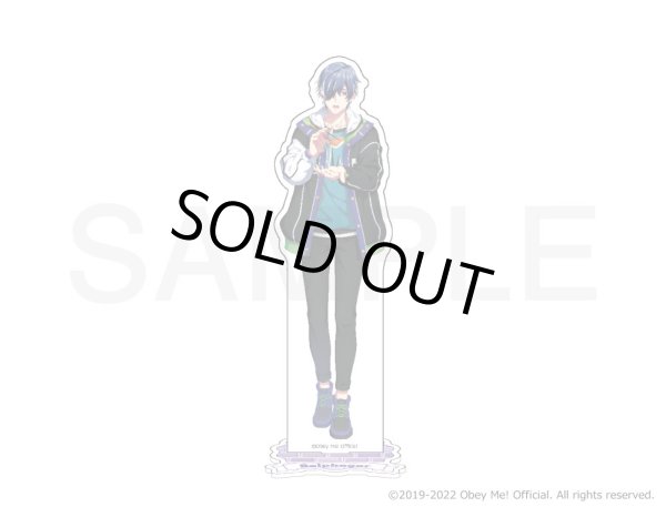 画像1: Obey Me!×mixx garden どきどきカフェめぐり in 人間界 アクリルスタンド(ベルフェゴール) (1)