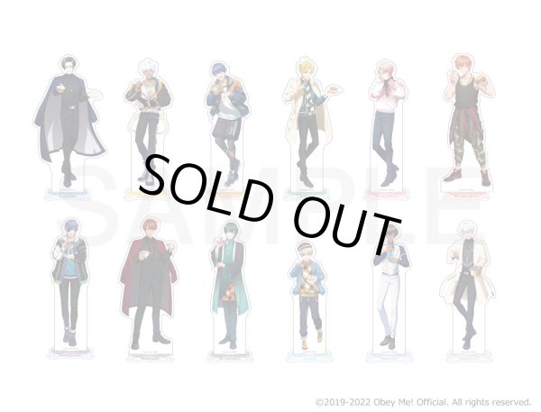 画像2: Obey Me!×mixx garden どきどきカフェめぐり in 人間界 アクリルスタンド(レヴィアタン) (2)