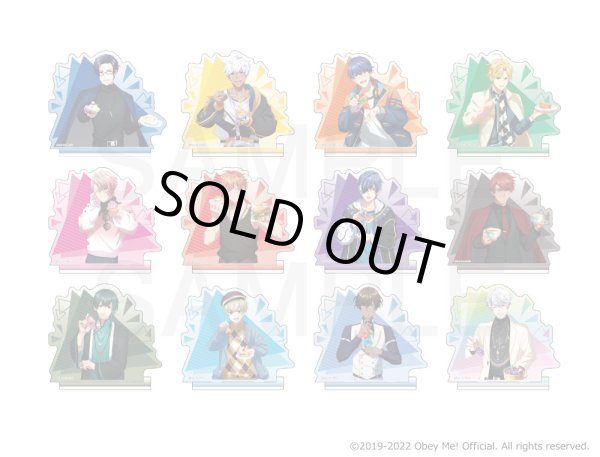 画像1: Obey Me!×mixx garden どきどきカフェめぐり in 人間界 バストアップアクリルスタンド (1)