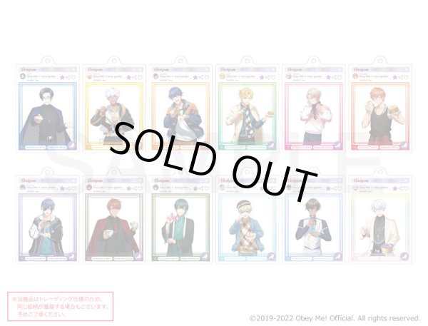 画像1: Obey Me!×mixx garden どきどきカフェめぐり in 人間界 トレーディングDevilgramアクリルボールチェーン (1)