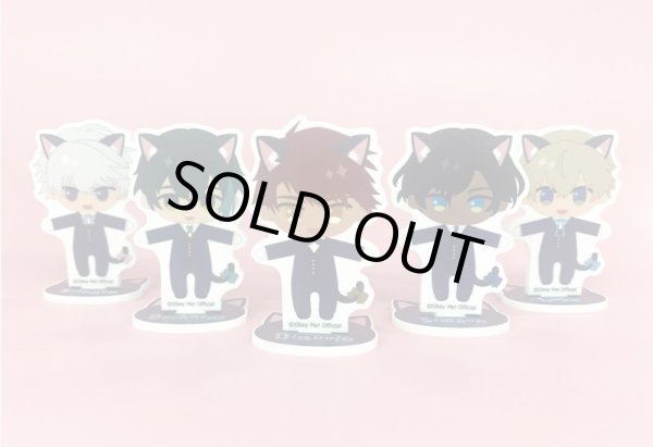 画像3: Obey Me! 黒猫執事喫茶 トレーディングリバーシブルアクリルスタンド (3)