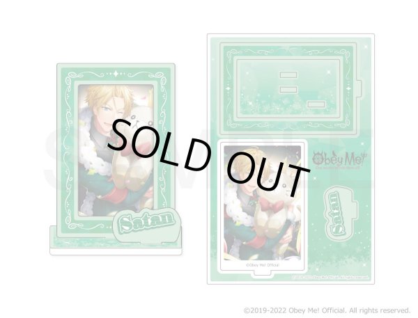 画像1: Obey Me!×mixx garden Happy Devil Day 2022 フレームアクリルスタンド(サタン) (1)