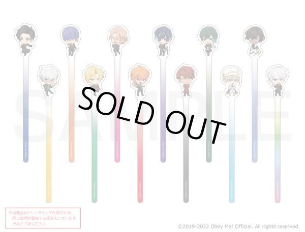 画像1: Obey Me!×mixx garden Happy Devil Day 2022 トレーディングミニキャラフォトプロップス (1)