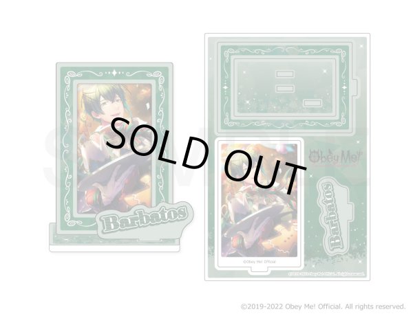 画像1: Obey Me!×mixx garden Happy Devil Day 2022 フレームアクリルスタンド(バルバトス) (1)