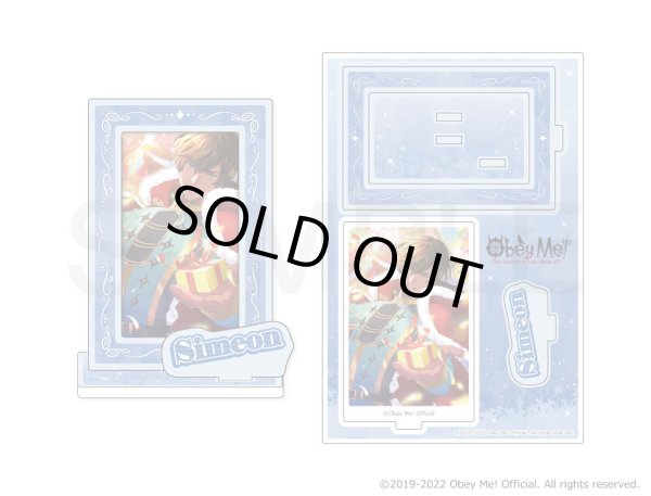 画像1: Obey Me!×mixx garden Happy Devil Day 2022 フレームアクリルスタンド(シメオン) (1)