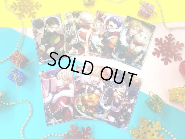 画像2: Obey Me!×mixx garden Happy Devil Day 2022 トレーディングアクリルカード(Christmas card design) (2)