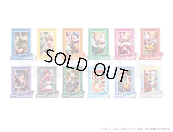 画像2: Obey Me!×mixx garden Happy Devil Day 2022 フレームアクリルスタンド(バルバトス) (2)