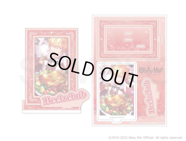 画像1: 【販売期間終了】Obey Me!×mixx garden Happy Devil Day 2022 フレームアクリルスタンド(ベルゼブブ) (1)