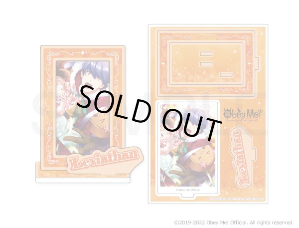 画像1: Obey Me!×mixx garden Happy Devil Day 2022 フレームアクリルスタンド(レヴィアタン) (1)