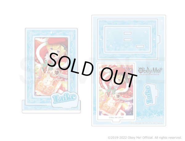 画像1: Obey Me!×mixx garden Happy Devil Day 2022 フレームアクリルスタンド(ルーク) (1)