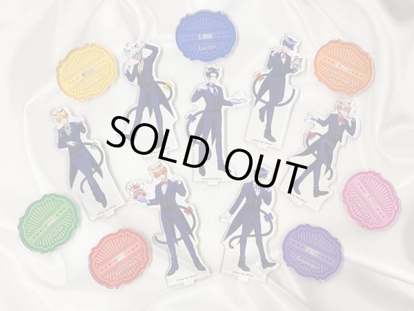 画像2: Obey Me!×mixx garden2023 黒猫執事喫茶2 トレーディングアクリルスタンド (2)