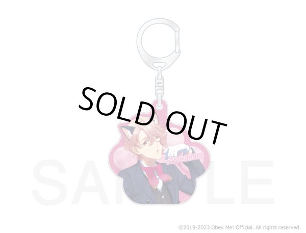 画像5: Obey Me!×mixx garden2023 黒猫執事喫茶2 アクリルキーホルダー (5)