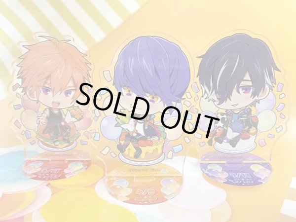 画像3: Obey Me!×mixx garden2023 黒猫執事喫茶2 バースデーアクリルスタンド(ベルゼブブ) (3)