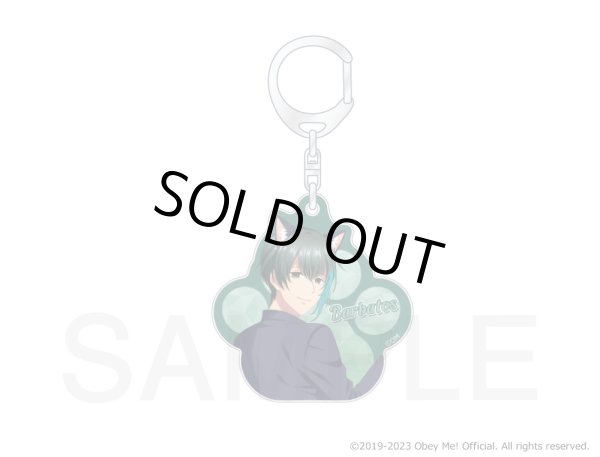 画像9: Obey Me!×mixx garden2023 黒猫執事喫茶2 アクリルキーホルダー (9)