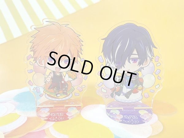 画像4: Obey Me!×mixx garden2023 黒猫執事喫茶2 バースデーアクリルスタンド(ベルフェゴール) (4)