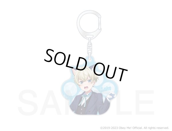 画像10: Obey Me!×mixx garden2023 黒猫執事喫茶2 アクリルキーホルダー (10)