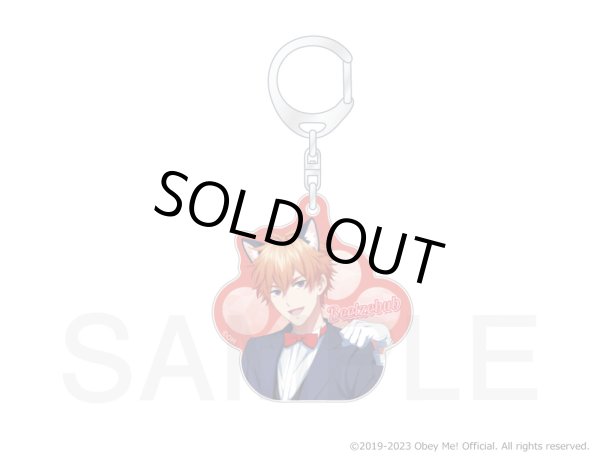 画像6: Obey Me!×mixx garden2023 黒猫執事喫茶2 アクリルキーホルダー (6)