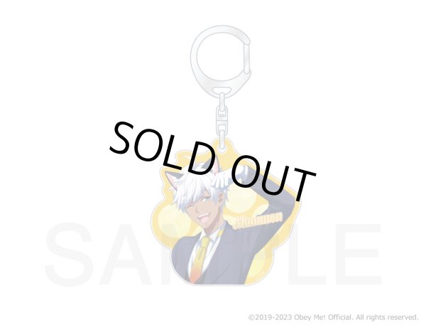 画像2: Obey Me!×mixx garden2023 黒猫執事喫茶2 アクリルキーホルダー (2)