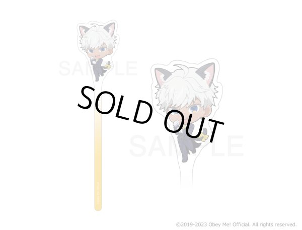 画像2: Obey Me!×mixx garden2023 黒猫執事喫茶2 アクリルフォトプロップス ラージ (2)