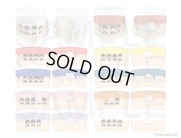 画像2: 【販売期間終了】千銃士:Rhodoknight×きゃらドリ!! BLANC カップスリーブキーホルダー(イギリス) (2)