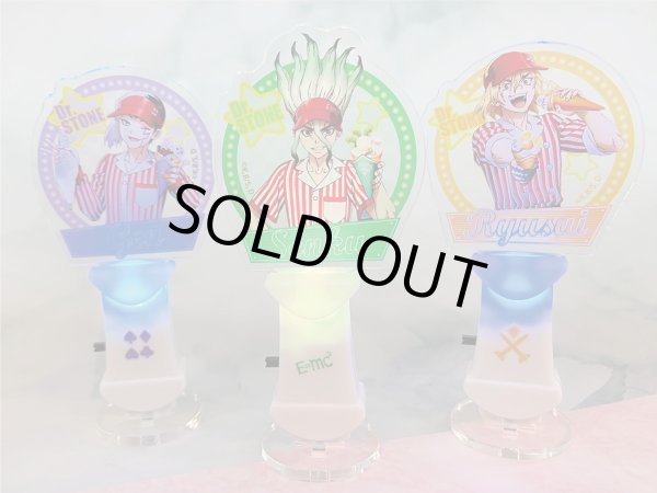 画像4: 【販売期間終了】TVアニメ「Ｄｒ．ＳＴＯＮＥ」×マリオンクレープ2023 LEDアクリルミニライト(七海龍水) (4)