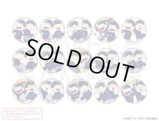 おそ松さん×mixx garden2023 トレーディングホログラム缶バッジ