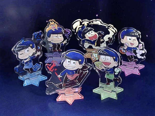 おそ松さん×mixx garden2023 トレーディングミニキャラアクリル