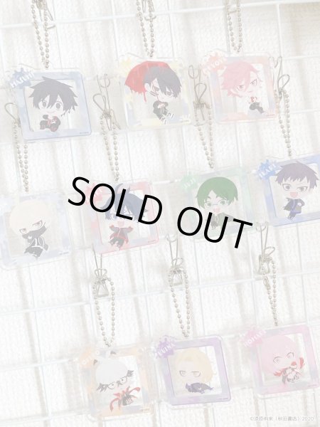 画像2: 【販売期間終了】桃源暗鬼 ふわぽにシリーズ トレーディングアクリルボールチェーンvol.1 (2)