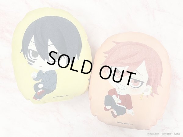 画像3: 【販売期間終了】桃源暗鬼 ふわぽにシリーズ クッション(花魁坂 京夜) (3)