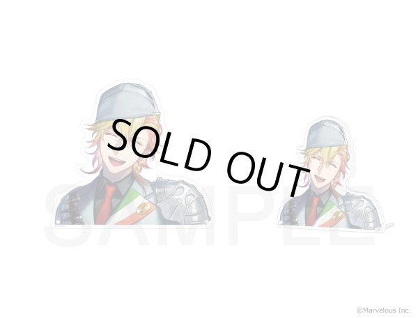 画像3: 【販売期間終了】千銃士:Rhodoknight×mixx garden2023 アクリルバストアップパネル(イタリア) (3)