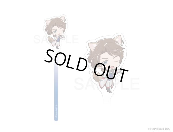 画像4: 【販売期間終了】千銃士:Rhodoknight×mixx garden2023 アクリルフォトプロップス ラージ(フランス) (4)