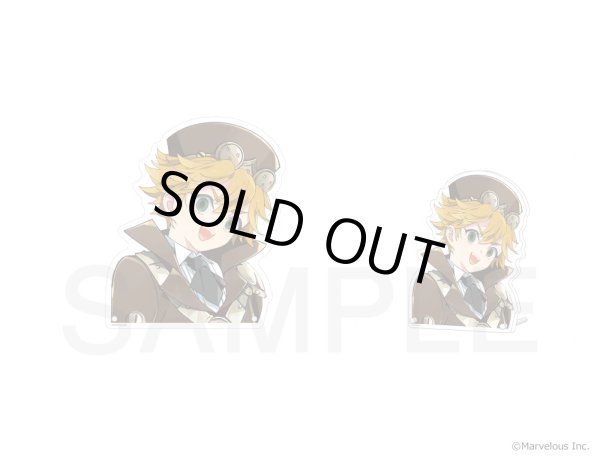 画像2: 【販売期間終了】千銃士:Rhodoknight×mixx garden2023 アクリルバストアップパネル(オーストリア) (2)