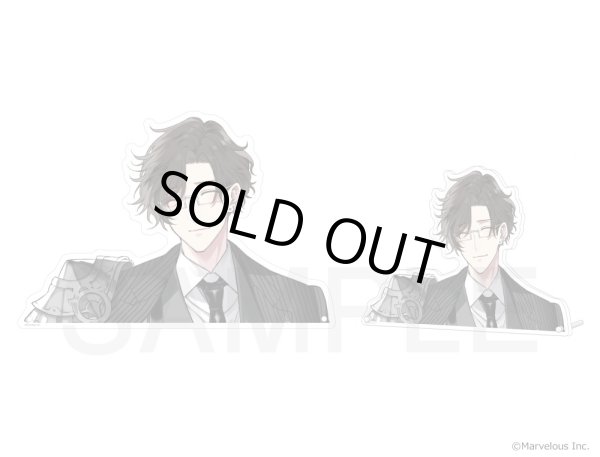 画像2: 【販売期間終了】千銃士:Rhodoknight×mixx garden2023 アクリルバストアップパネル(ベルギー) (2)