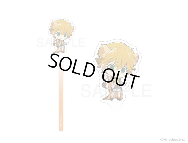 画像2: 【販売期間終了】千銃士:Rhodoknight×mixx garden2023 アクリルフォトプロップス ラージ(オーストリア) (2)