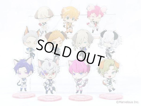 画像2: 【販売期間終了】千銃士:Rhodoknight×mixx garden2023 トレーディングアクリルスタンドvol.3(アメリカ・ベルギー・イタリア) (2)